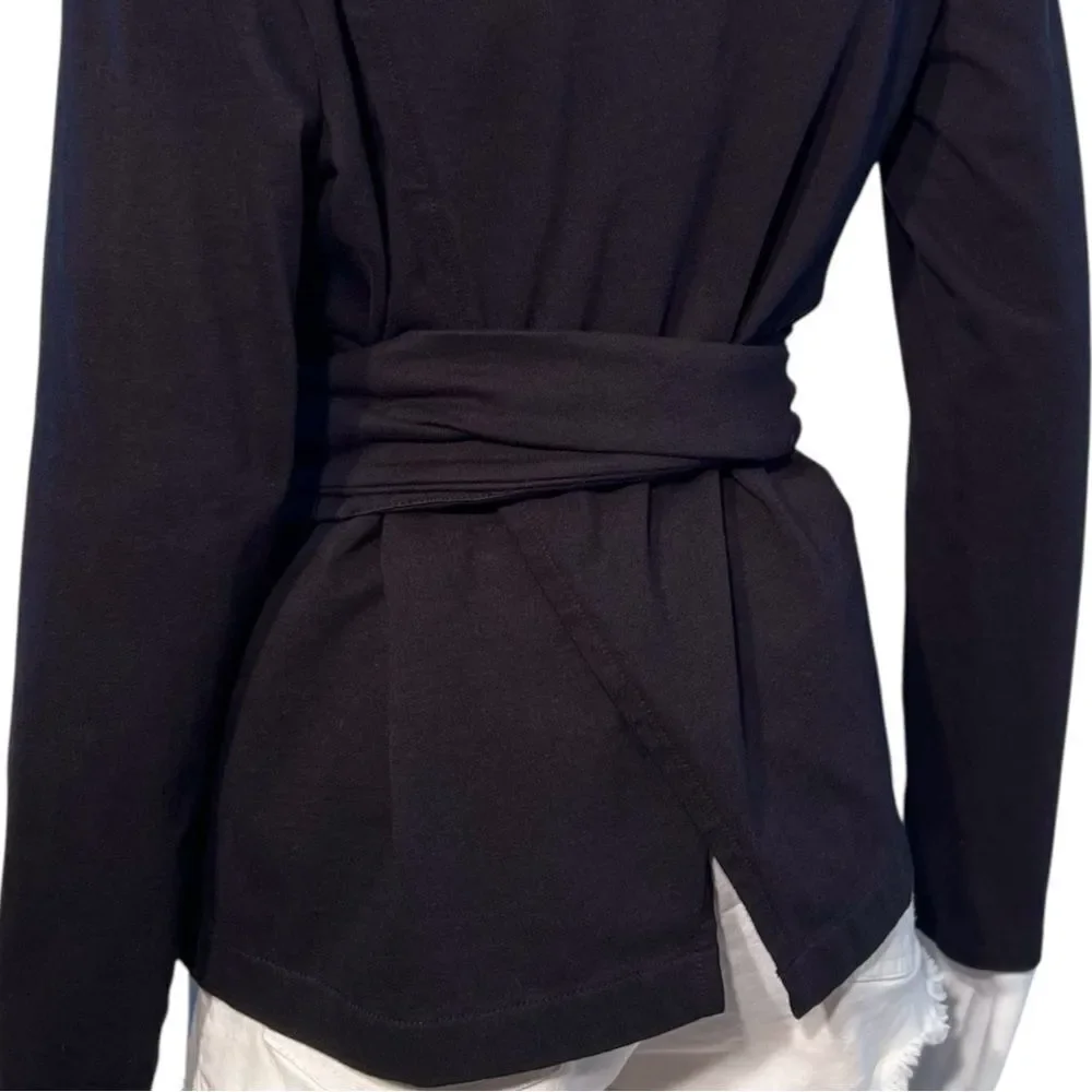 NWOT J.Crew Belted Crossback Top